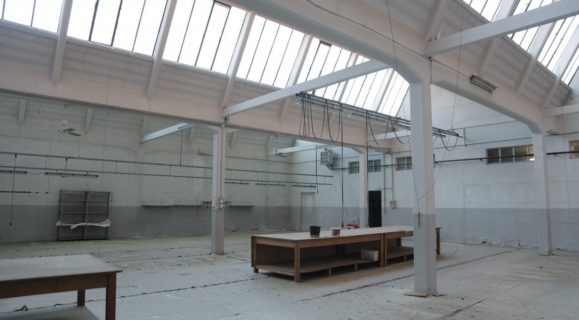 open warehouse space